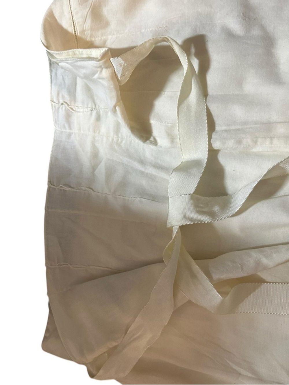Cordelia 100% Cotton Midi Skirt with Embroidered Flowers, Off White Size 4 - Picture 2 of 14